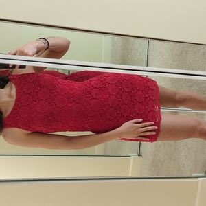 Red dress